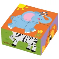 Puzzle 3D VIGA Animale sălbatice 2+/ Numărul de piese: 4 photo 4