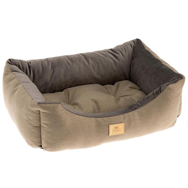 Кровать для кошек Ferplast Chester Бархат/ Brown photo 1