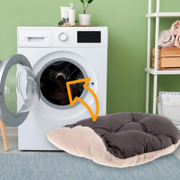 Кровать для кошек Ferplast RELAX 78/ 8F Хлопок/ Brown photo 4