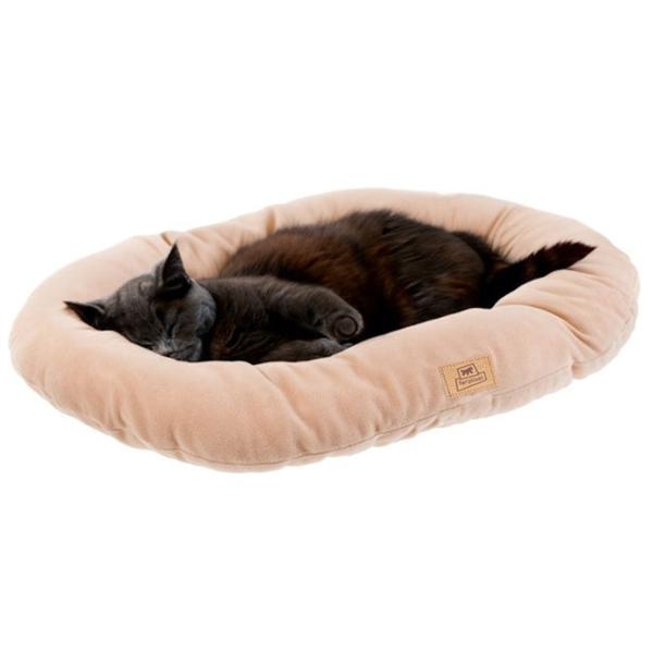 Pat pentru pisici Ferplast RELAX 65/ 6 MICROFLEECE Microfleece/ Beige photo 3