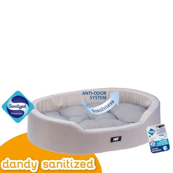 Кровать для кошек Ferplast DANDY 80 CUSH. SANITIZED Хлопок/ Grey photo 2 Кровать для кошек Ferplast DANDY 80 CUSH. SANITIZED Хлопок/ Grey photo 2