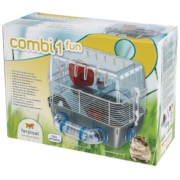 Клетка для грызунов Ferplast Combi 1 fun Металл/ Grey photo 2