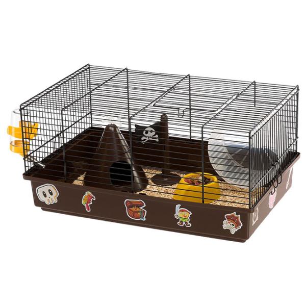 Клетка для грызунов Ferplast Criceti 9 pirates Металл/ Brown photo 1