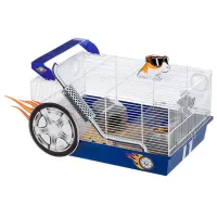 Cușcă pentru rozătoare Ferplast Dragster Metal/ Blue