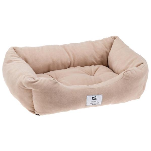 Pat pentru pisici Ferplast COCCOLO Microfleece/ Beige photo 1 Pat pentru pisici Ferplast COCCOLO Microfleece/ Beige photo 1
