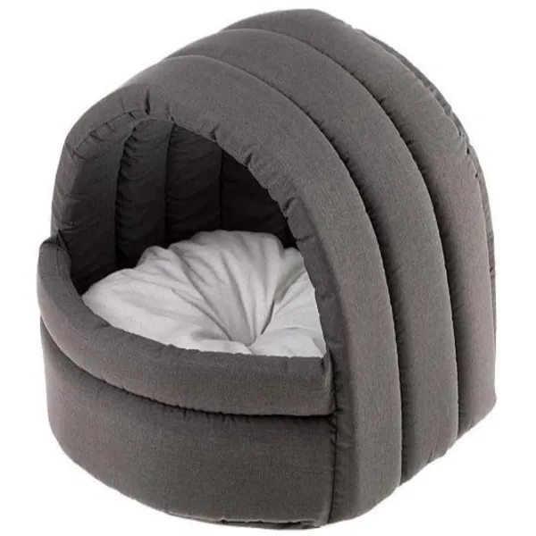 Кровать для кошек Ferplast ALVEO 40 Хлопок/ Dove Grey photo 1 Кровать для кошек Ferplast ALVEO 40 Хлопок/ Dove Grey photo 1