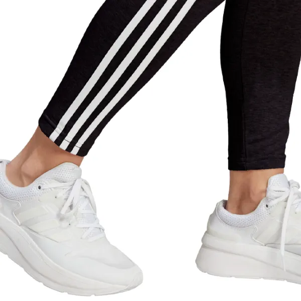 Тайтсы для женщин Adidas Essentials 3-Stripes High-Waisted Single Jersey L/ Black photo 4 Тайтсы для женщин Adidas Essentials 3-Stripes High-Waisted Single Jersey L/ Black photo 4