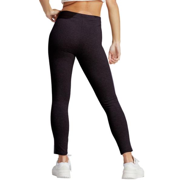 Тайтсы для женщин Adidas Essentials 3-Stripes High-Waisted Single Jersey M/ Black photo 2