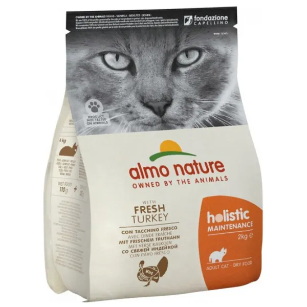 Корм для кошек Almo Nature Maintenance 627 2 кг/ Индейка photo 1 Корм для кошек Almo Nature Maintenance 627 2 кг/ Индейка photo 1