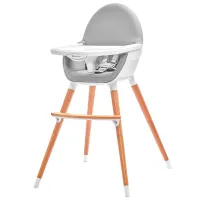 Стульчик для кормления KinderKraft Fini (KKKFINIGRY0000) 6 месяцев/ Gray