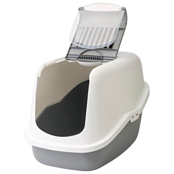Лоток для кошек Beeztees Nestor Крытый/ White photo 2 Лоток для кошек Beeztees Nestor Крытый/ White photo 2
