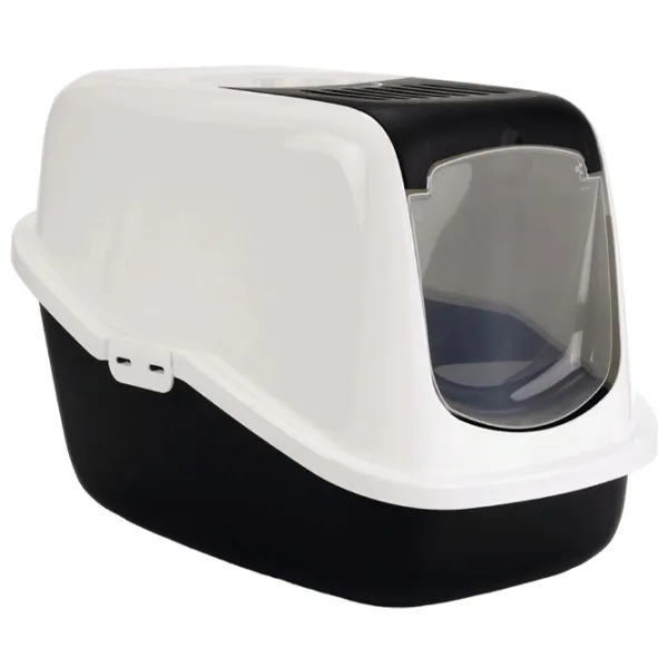 Лоток для кошек Beeztees Nestor Крытый/ White photo 1 Лоток для кошек Beeztees Nestor Крытый/ White photo 1