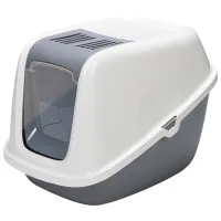 Tavă pentru pisici Beeztees Nestor Giant Acoperită/ White