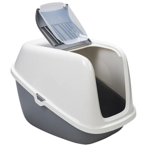 Лоток для кошек Beeztees Nestor Giant Крытый/ White photo 2