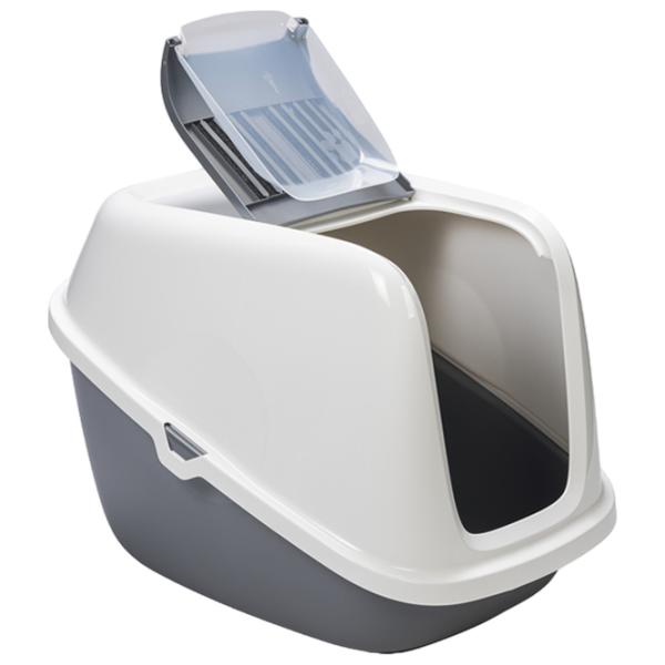 Лоток для кошек Beeztees Nestor Giant Крытый/ White photo 2
