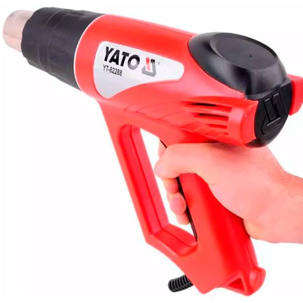 Suflantă de aer cald Yato YT82291 2000 W / Red photo 3