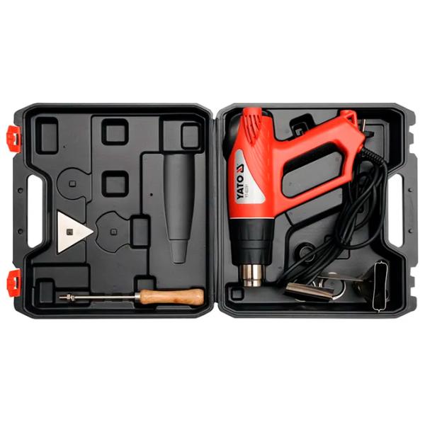 Suflantă de aer cald Yato YT82291 2000 W / Red photo 6