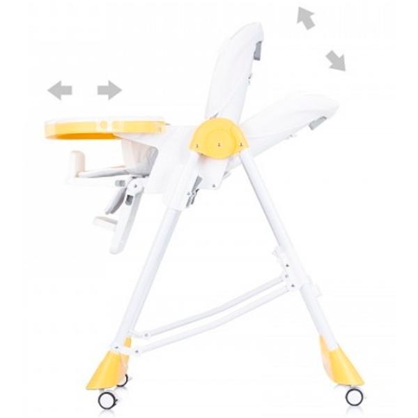 Стульчик для кормления Chipolino Bambino (STHBM02305MA) / 6 месяцев / Желтый  photo 6 Стульчик для кормления Chipolino Bambino (STHBM02305MA) / 6 месяцев / Желтый  photo 6
