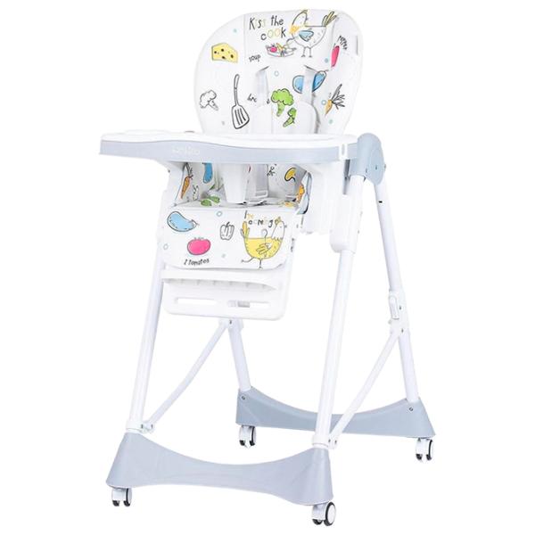 Scaun de masă Chipolino Bambino (STHBM02301GL) / 6 luni / Gray  photo 1 Scaun de masă Chipolino Bambino (STHBM02301GL) / 6 luni / Gray  photo 1