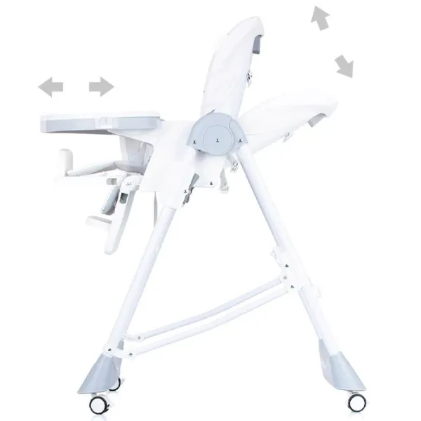 Scaun de masă Chipolino Bambino (STHBM02301GL) / 6 luni / Gray  photo 6 Scaun de masă Chipolino Bambino (STHBM02301GL) / 6 luni / Gray  photo 6