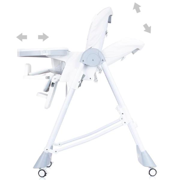 Scaun de masă Chipolino Bambino (STHBM02301GL) / 6 luni / Gray  photo 6 Scaun de masă Chipolino Bambino (STHBM02301GL) / 6 luni / Gray  photo 6