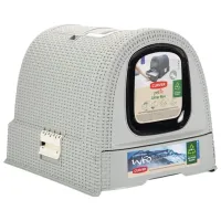 Tavă pentru pisici Curver 400489 Acoperită/ Gray