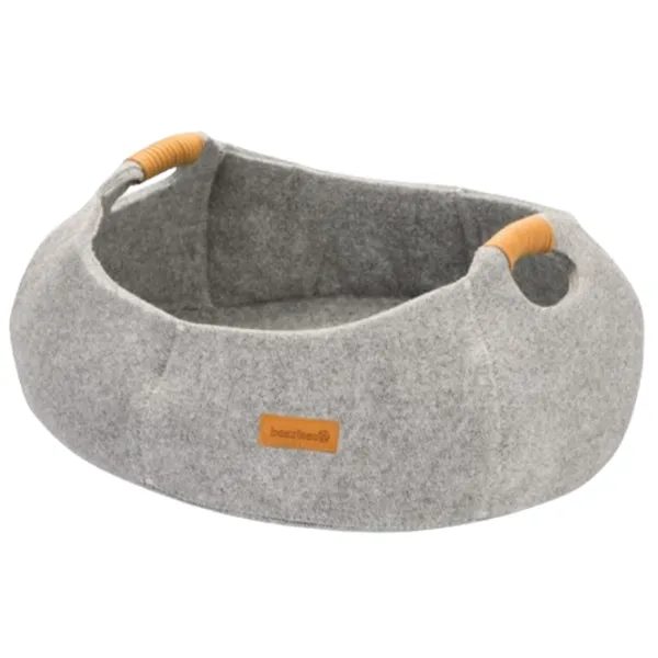 Кровать для кошек Beeztees MINOQ фетр/ Grey photo 1 Кровать для кошек Beeztees MINOQ фетр/ Grey photo 1