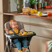Scaun de masă KinderKraft Foldee (KHFOLD00GRE0000) 6 luni/ Green photo 8