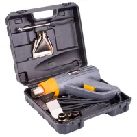 Строительный фен Powermat PM-OP-2000 2000 Вт/ Gray photo 5