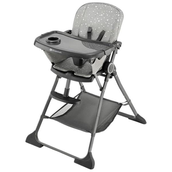 Scaun de masă KinderKraft Foldee (KHFOLD00GRY0000) 6 luni/ Gray photo 1