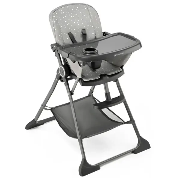 Scaun de masă KinderKraft Foldee (KHFOLD00GRY0000) 6 luni/ Gray photo 2