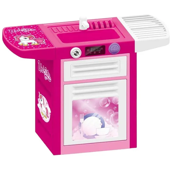 Joc de rol Dolu Toy Dishwasher Unicorn 3+/ Bucătărie photo 1