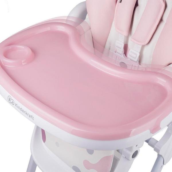 Стульчик для кормления KinderKraft Yummy (KKKYUMMPNK0000) / 6 месяцев / Розовый  photo 7 Стульчик для кормления KinderKraft Yummy (KKKYUMMPNK0000) / 6 месяцев / Розовый  photo 7