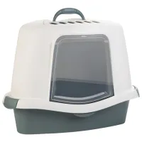 Tavă pentru pisici Beeztees Sprint Corner De colț/ Light Blue