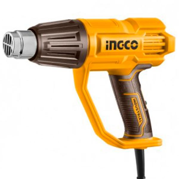 Строительный фен INGCO HG200078 2000 Вт/ Желтый photo 1