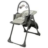Стульчик для кормления KinderKraft Tummie (KHTUMM00GRY0000) / 0 месяцев / Серый 