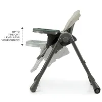 Стульчик для кормления KinderKraft Tummie (KHTUMM00GRY0000) / 0 месяцев / Серый photo 6