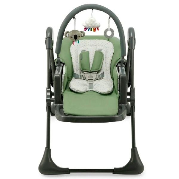 Scaun de masă KinderKraft Tummie (KHTUMM00GRE0000) / 0 luni / Green  photo 2 Scaun de masă KinderKraft Tummie (KHTUMM00GRE0000) / 0 luni / Green  photo 2