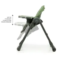 Scaun de masă KinderKraft Tummie (KHTUMM00GRE0000) / 0 luni / Green photo 8