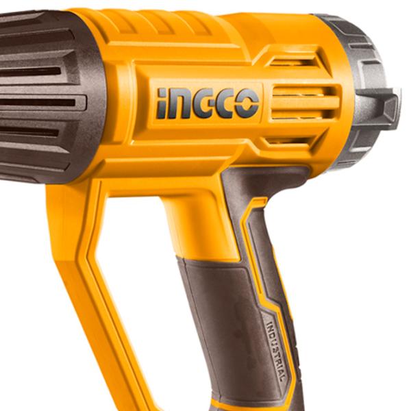 Suflantă de aer cald INGCO HG200058 2000 W/ Yellow photo 3