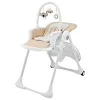 Стульчик для кормления KinderKraft Tummie (KHTUMM00BEG0000) / 0 месяцев / Бежевый 