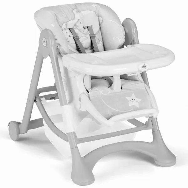 Scaun de masă CAM Campione (C261) / 6 luni / Beige Bear  photo 6