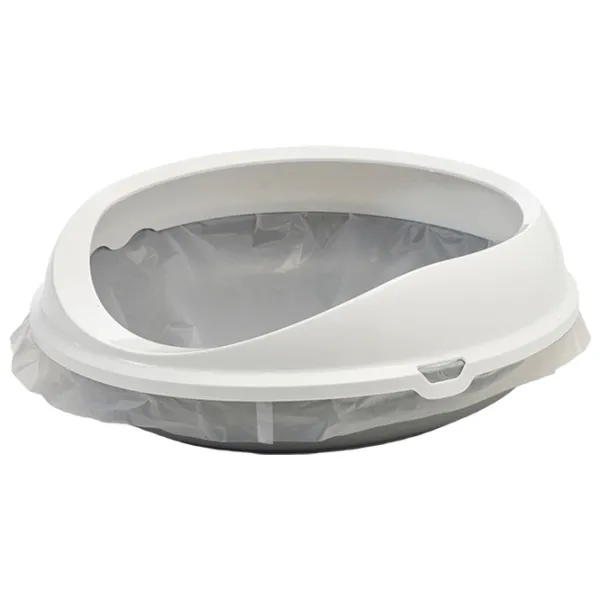 Лоток для кошек Beeztees Figaro Oval Открытый/ Gray photo 2 Лоток для кошек Beeztees Figaro Oval Открытый/ Gray photo 2