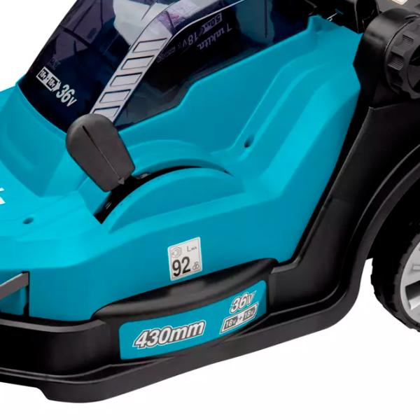 Газонокосилка аккумуляторный Makita DLM382CM2 Ручной photo 8
