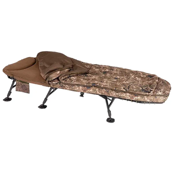 Раскладушка Nash Indulgence MF60 5 Season SS3 Mикрофлис/ Brown photo 1