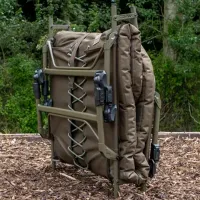 Раскладушка Avid Carp Benchmark LevelTech 110 кг/ Khaki photo 2