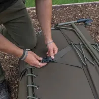 Раскладушка Avid Carp Benchmark LevelTech 110 кг/ Khaki photo 4