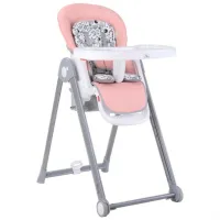 Стульчик для кормления Lorelli Party Mellow (10100372330) / / Розовый 