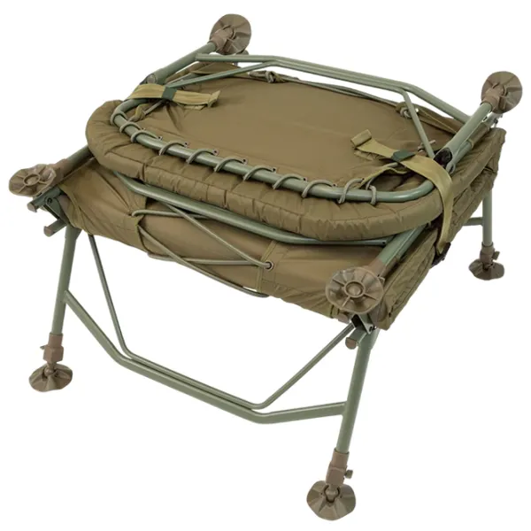 Pat pliant Trakker RLX 8 Leg Bed Poliester/ Green photo 4