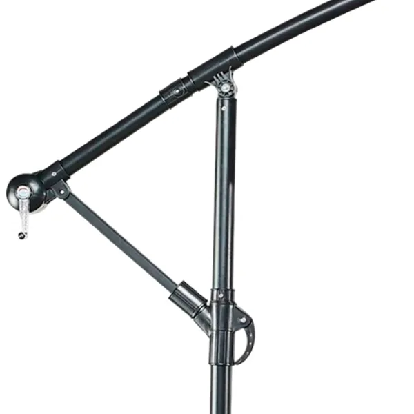 Umbrelă de grădină Jumi OM-433885 Black Beige photo 2 Umbrelă de grădină Jumi OM-433885 Black Beige photo 2